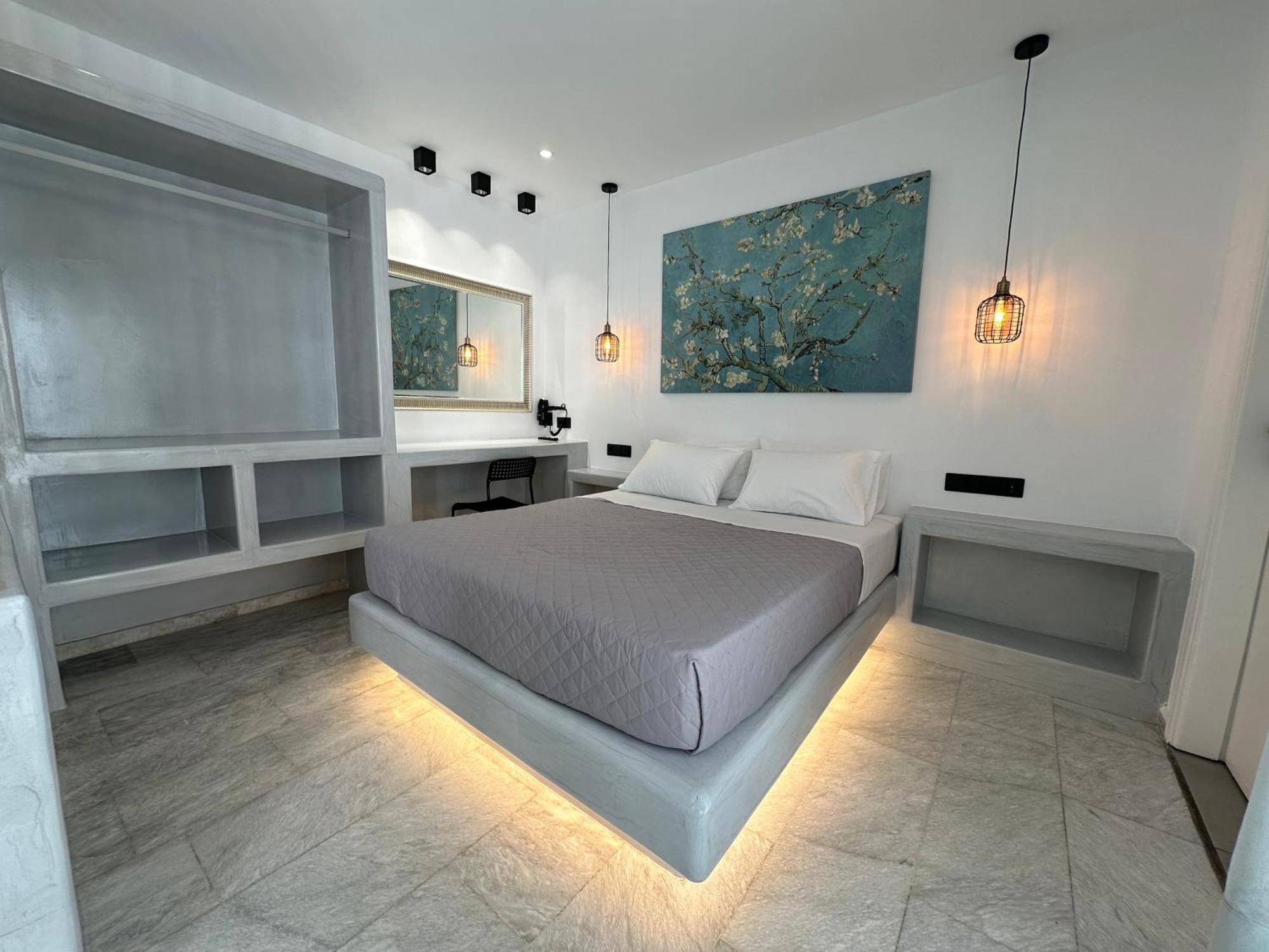 Aphrodite Hotel & Apartments イオス島 チョーラ エクステリア 写真